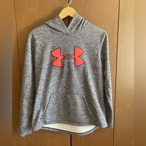 Under Armour pink and purple hoodie size M